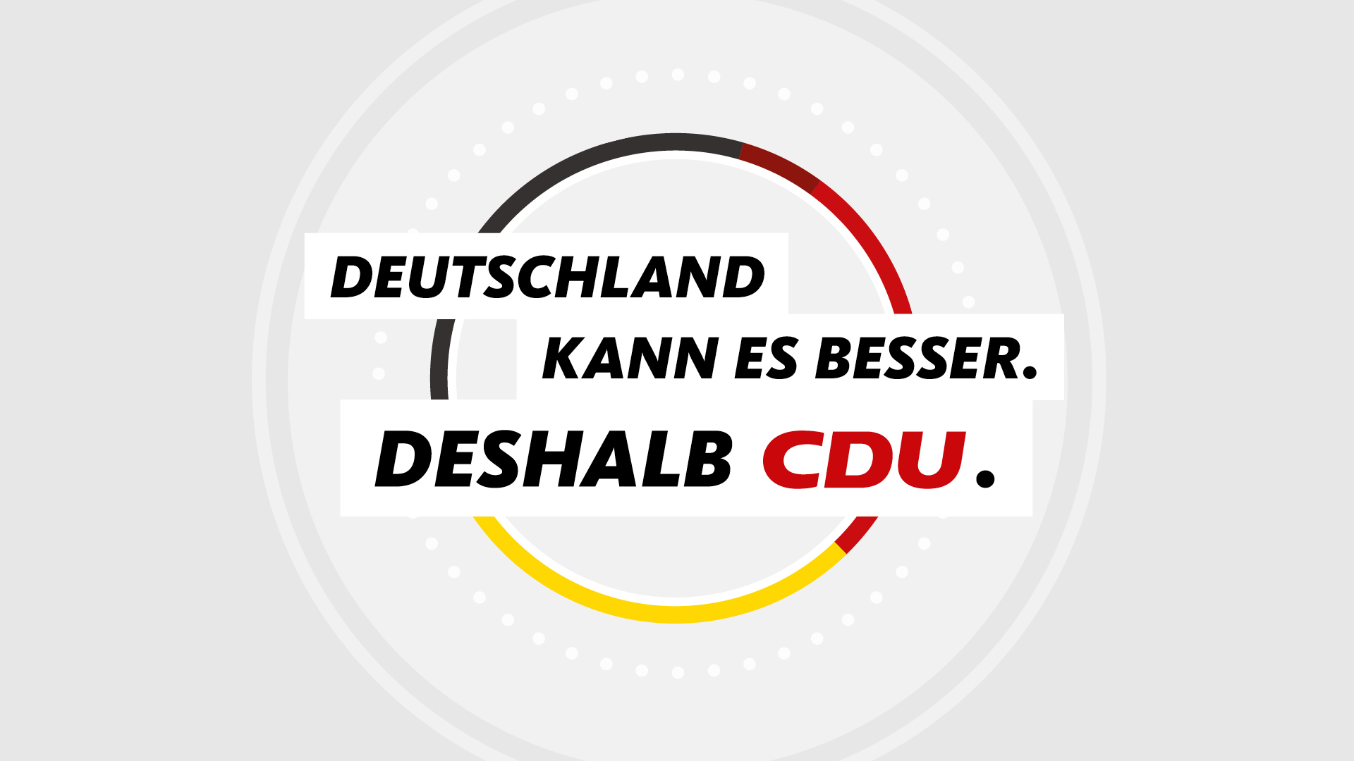 Die CDU kann es besser